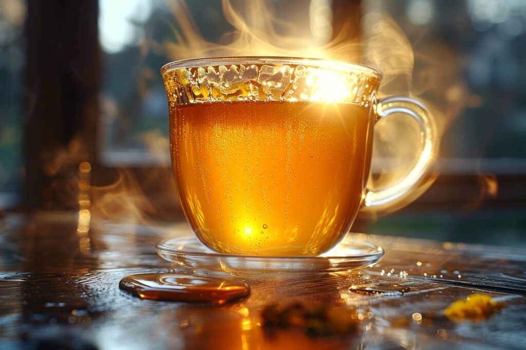 Les bienfaits matinaux de l'eau chaude au miel pour votre santé et silhouette