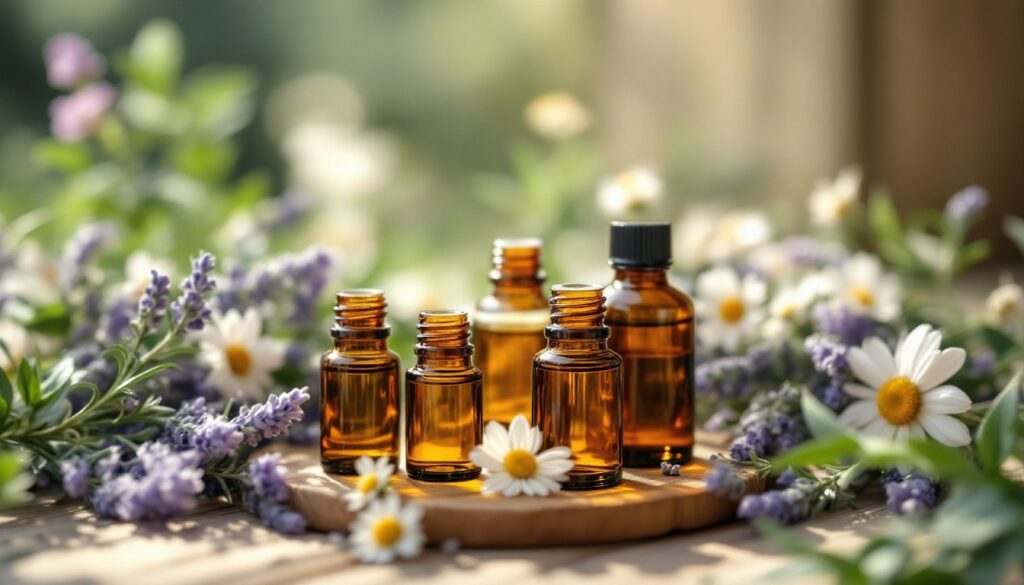 Les huiles essentielles : des alliées pour une peau jeune et éclatante