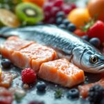 Comment les poissons gras et les fruits colorés aident notre peau