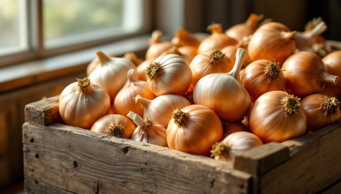 Comment bien conserver vos oignons et votre ail pendant des mois
