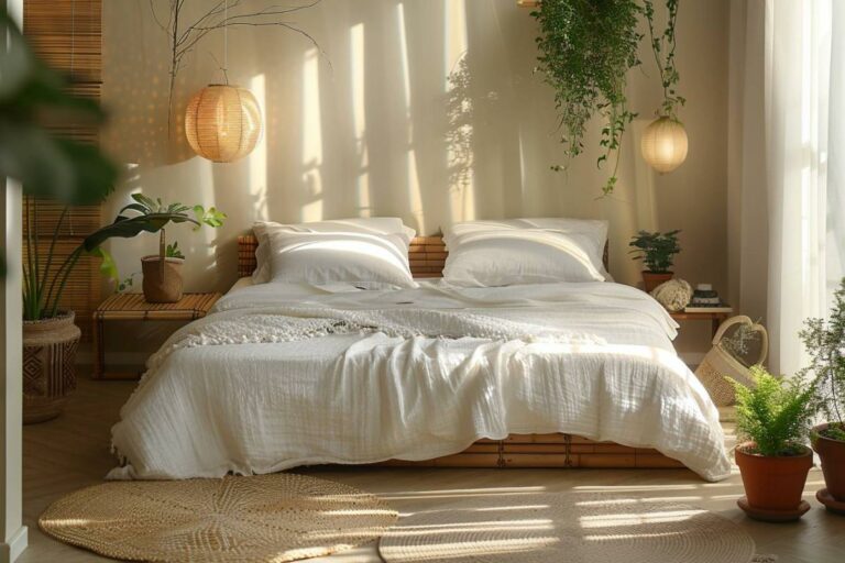 Comment créer une chambre zen et reposante : astuces pour un espace apaisant et bien organisé