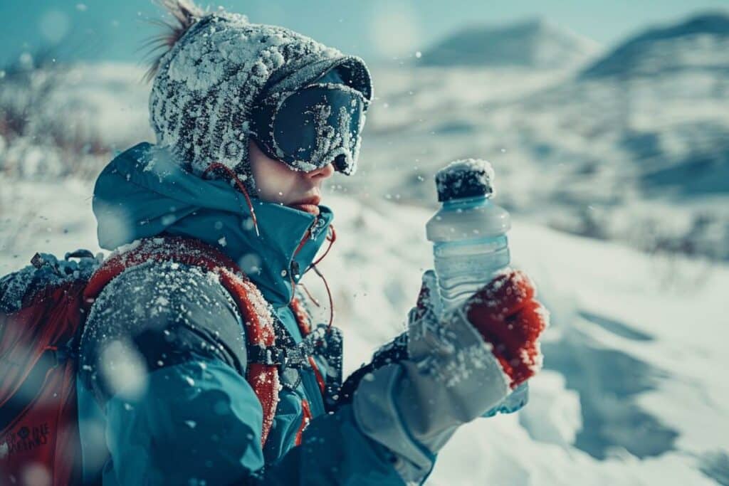 Marche hivernale : les risques méconnus de déshydratation et comment les éviter