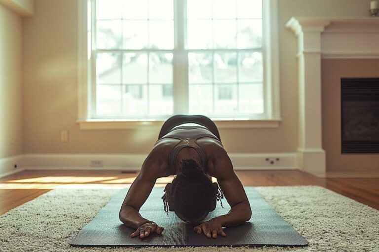 La marche de l'ours : un exercice simple et efficace pour se muscler à domicile