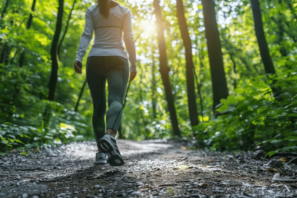 La marche rapide : un moyen efficace de brûler les graisses souvent sous-estimé