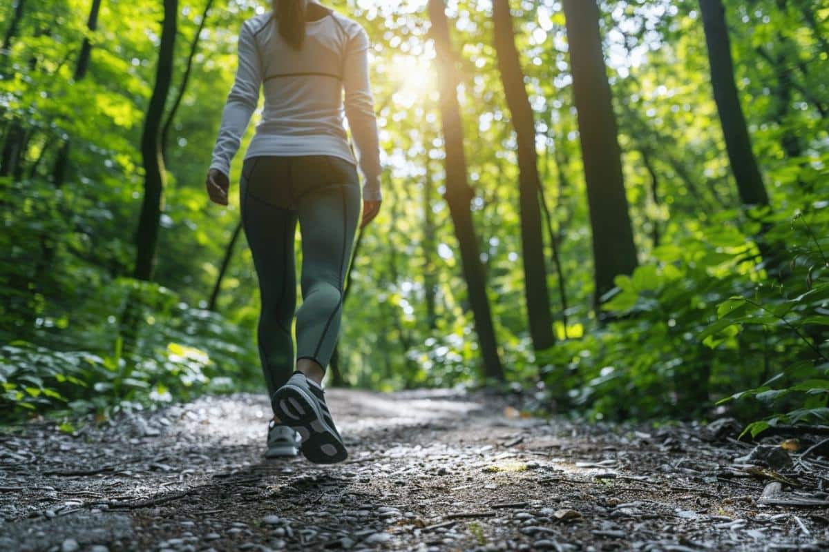 La marche rapide : un moyen efficace de brûler les graisses souvent sous-estimé