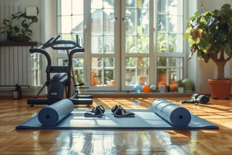 Matériel essentiel pour faire du sport à domicile : cardio, stretching et danse en toute simplicité