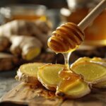 Miel et gingembre : remèdes naturels efficaces contre le mal de gorge