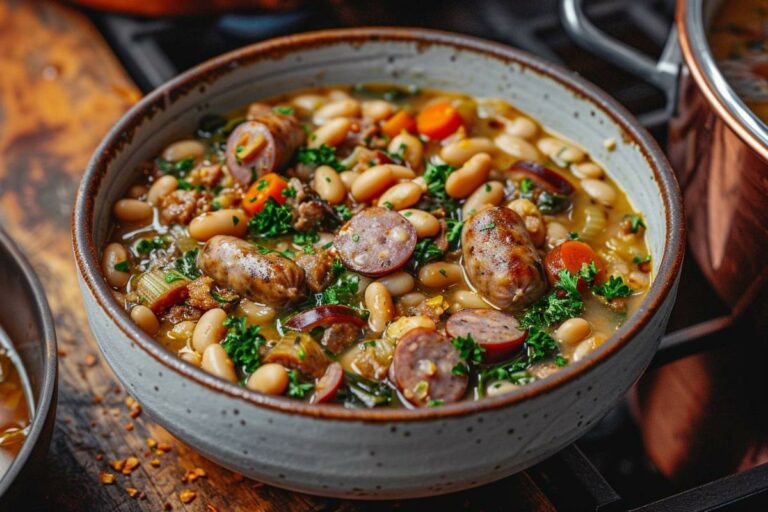 Cassoulet : le secret d'une sauce onctueuse dévoilé - l'ingrédient indispensable à ne pas oublier