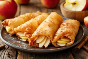 Découvrez les apfelkiechle : le délicieux dessert allemand entre beignet aux pommes et crêpe