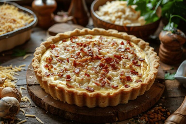 Quiche lorraine : crème liquide ou épaisse pour une recette réussie ?