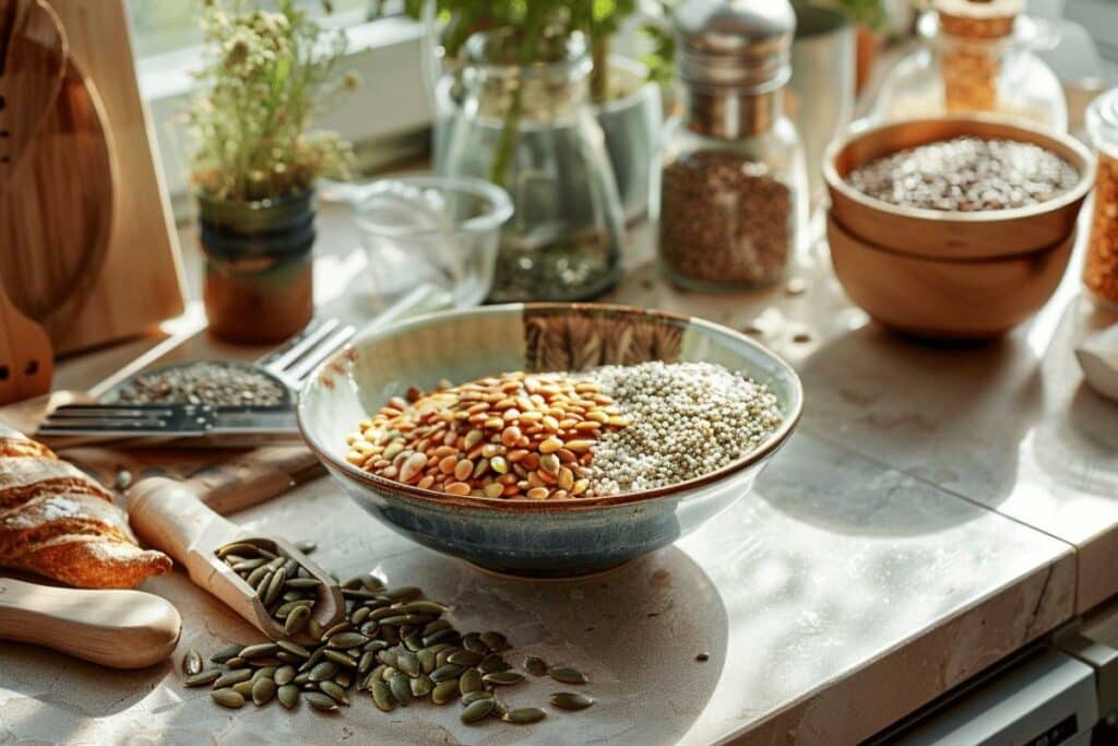 Graines riches en oméga-3 : une alternative au saumon pour votre apport quotidien