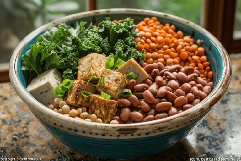 Top 10 des meilleures sources de protéines végétales pour une alimentation équilibrée