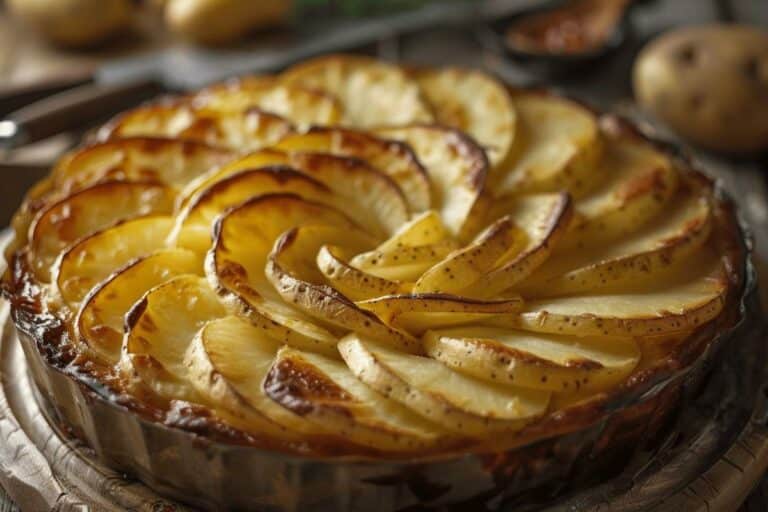 Remplacez la pâte feuilletée par des pommes de terre : un tour de passe-passe bluffant pour vos tartes salées