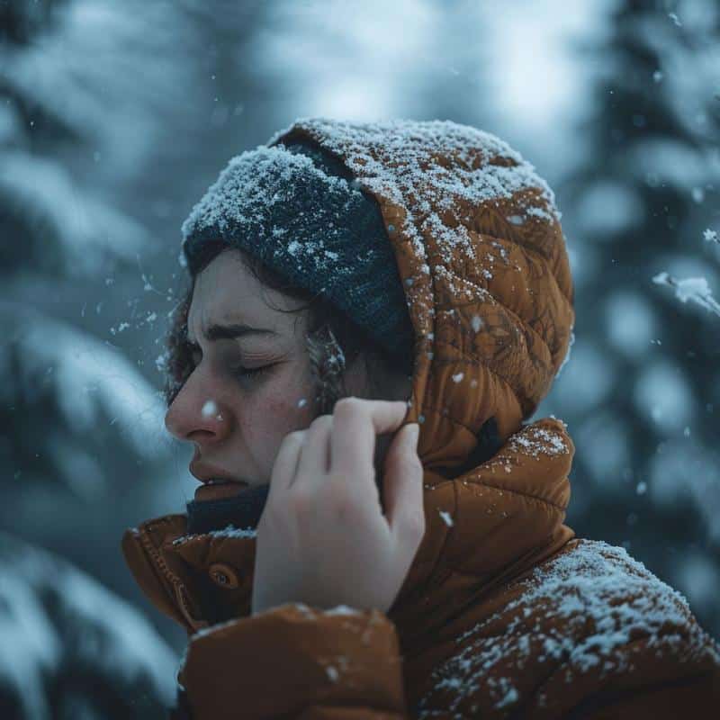 Exposition au froid : pourquoi cette douleur dans l'oreille ? Causes et solutions pour soulager l'inconfort