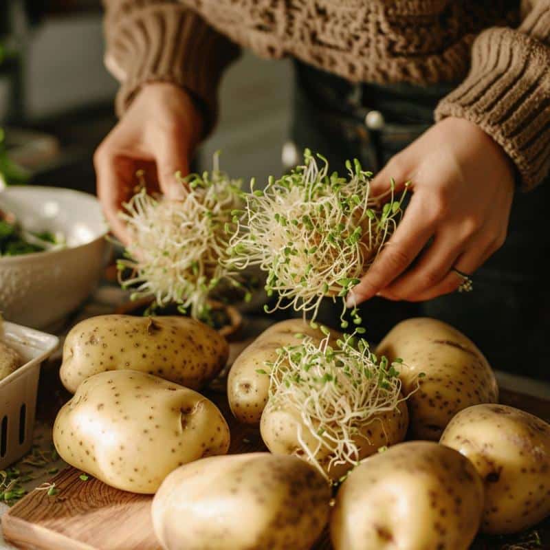 Peut-on consommer des pommes de terre germées ? Risques et précautions pour votre santé
